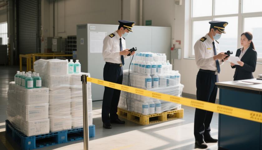 消杀产品跨境运输，沈阳国际货代有何通关秘籍